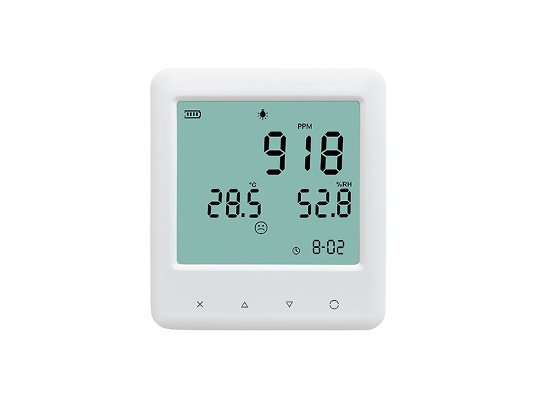 YEM-40 3-in-1 CO2 thermo-hygromter with large LCD display